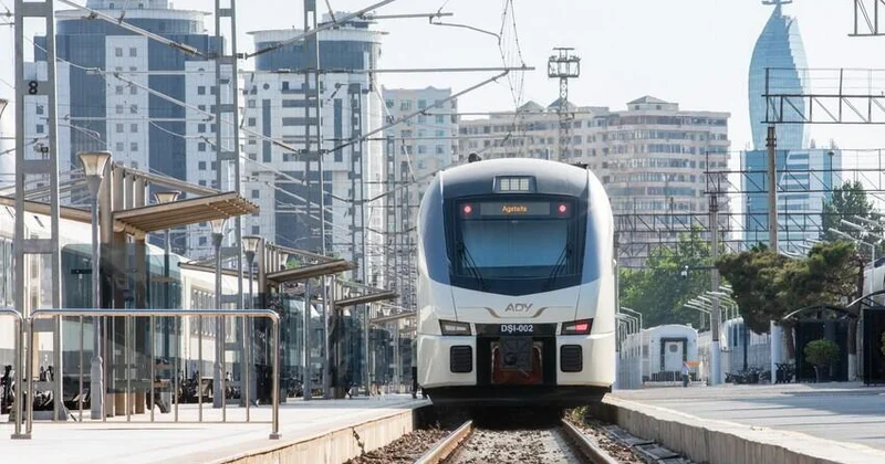 По одному из ж/д направлений Азербайджана увеличивается количество рейсов