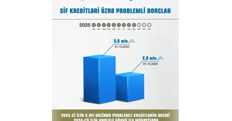 Muxtar respublikada bu ilin 9 ayında verilən güzəştli kreditlərin 7,7 milyon manatı geri qaytarılıb
