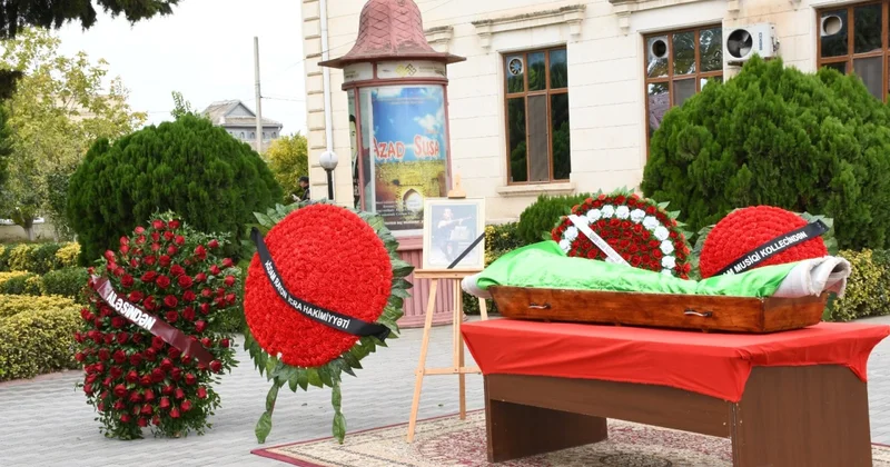 Ağdamda tarzən Fərhad Paşayevlə vida mərasimi keçirilib FOTOLAR