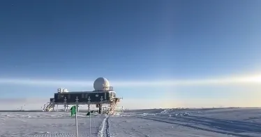 Уникальное атмосферное явление в засняли Гренландии ВИДЕО