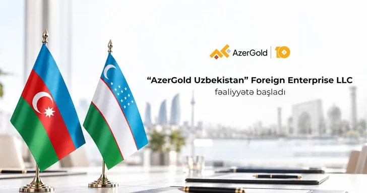Зарегистрирована первая дочерняя компания ЗАО AzerGold за рубежом AzerGold Uzbekistan