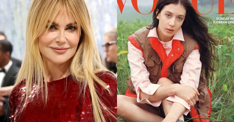 Nikol Kidmanın qızının “Vogue” debütü