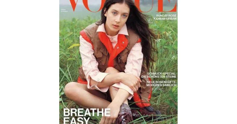18 летняя дочь Николь Кидман дебютировала на обложке Vogue
