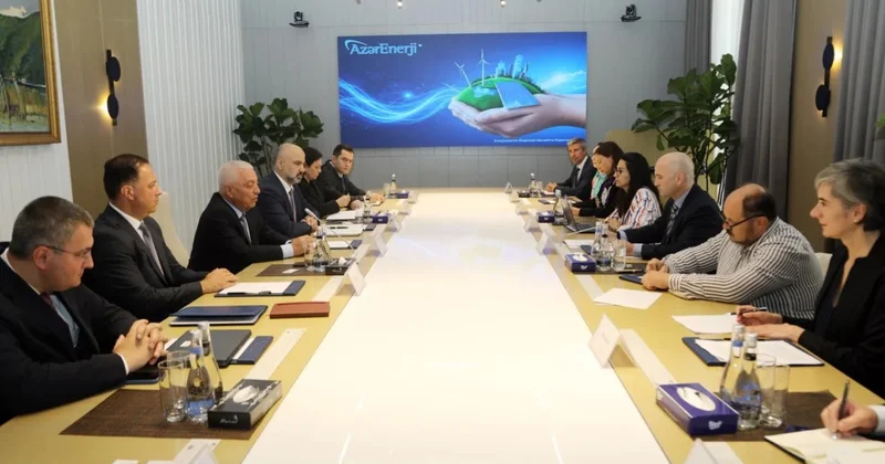 “AzərEnerji” və Dünya Bankı nümayəndə heyətlərinin görüşü olub