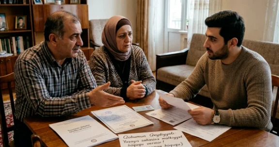Evinə qohumunu qeydiyyata salanların nəzərinə Açıqlama