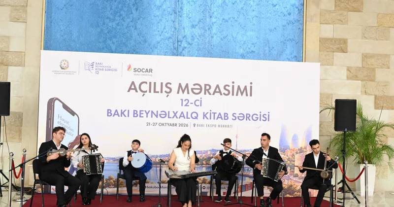 Bakıda XII Beynəlxalq Kitab Sərgisi fəaliyyətə başlayıb