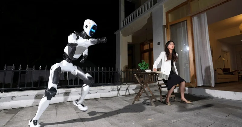 Çində qeyri adi İXTİRA: Superqəhrəman robot VİDEO