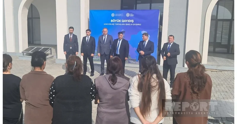 Вернувшимся в Карабах жителям предоставили племенной скот для создания хозяйств