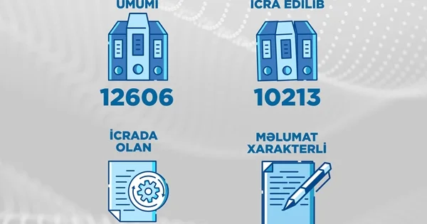 Energetika Nazirliyi və tabeli qurumlara 9 ayda 12 606 müraciət daxil olub