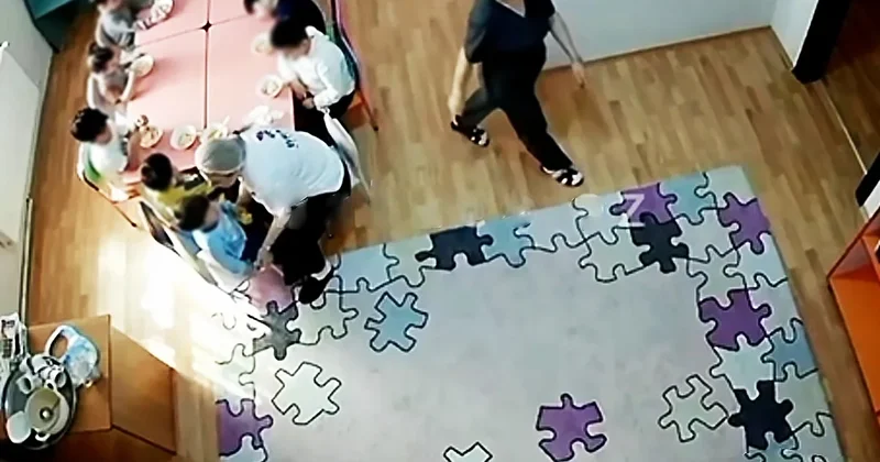 “Brain Academy”də 2 yaşlı uşağa zorakılıq edən işçi işdən çıxarıldı