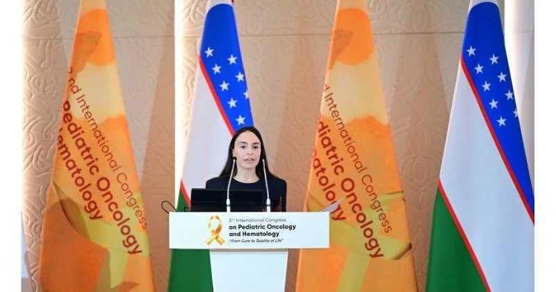 Лейла Алиева на международном мероприятии акцентировала внимание на важности глобального сотрудничества в борьбе с онкологическими заболеваниями у детей ФОТО
