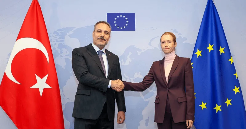 Hakan Fidan Kaya Kallasla görüşüb