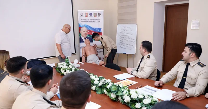 Azərbaycanda hərbi tibbi ingilis dili üzrə təlim keçirilir