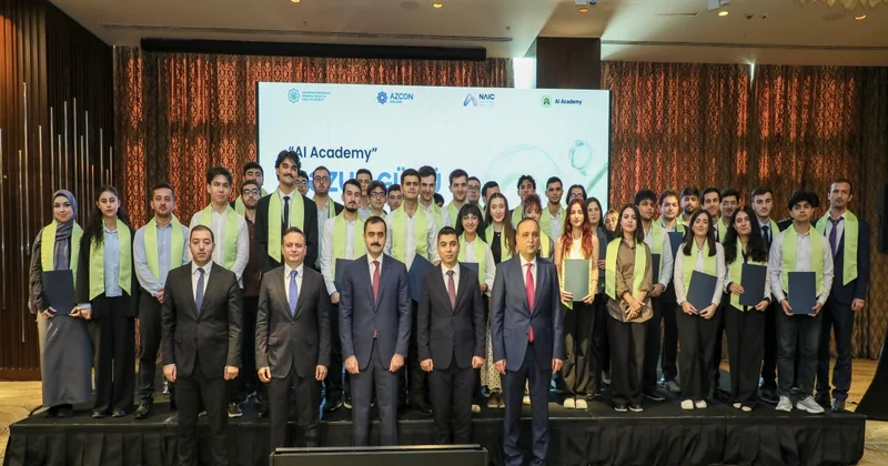 MSİM Milli Süni İntellekt Strategiyasının icrası çərçivəsində “AI Academy”nin ilk məzunlarını təltif edib
