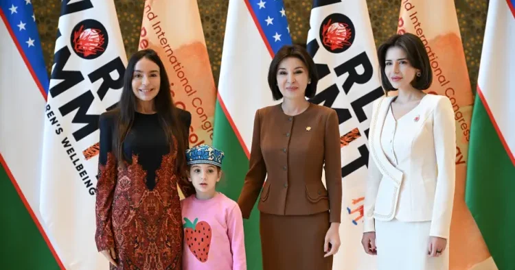 Leyla Əliyeva Səmərqənddə açılışda iştirak etdi FOTO