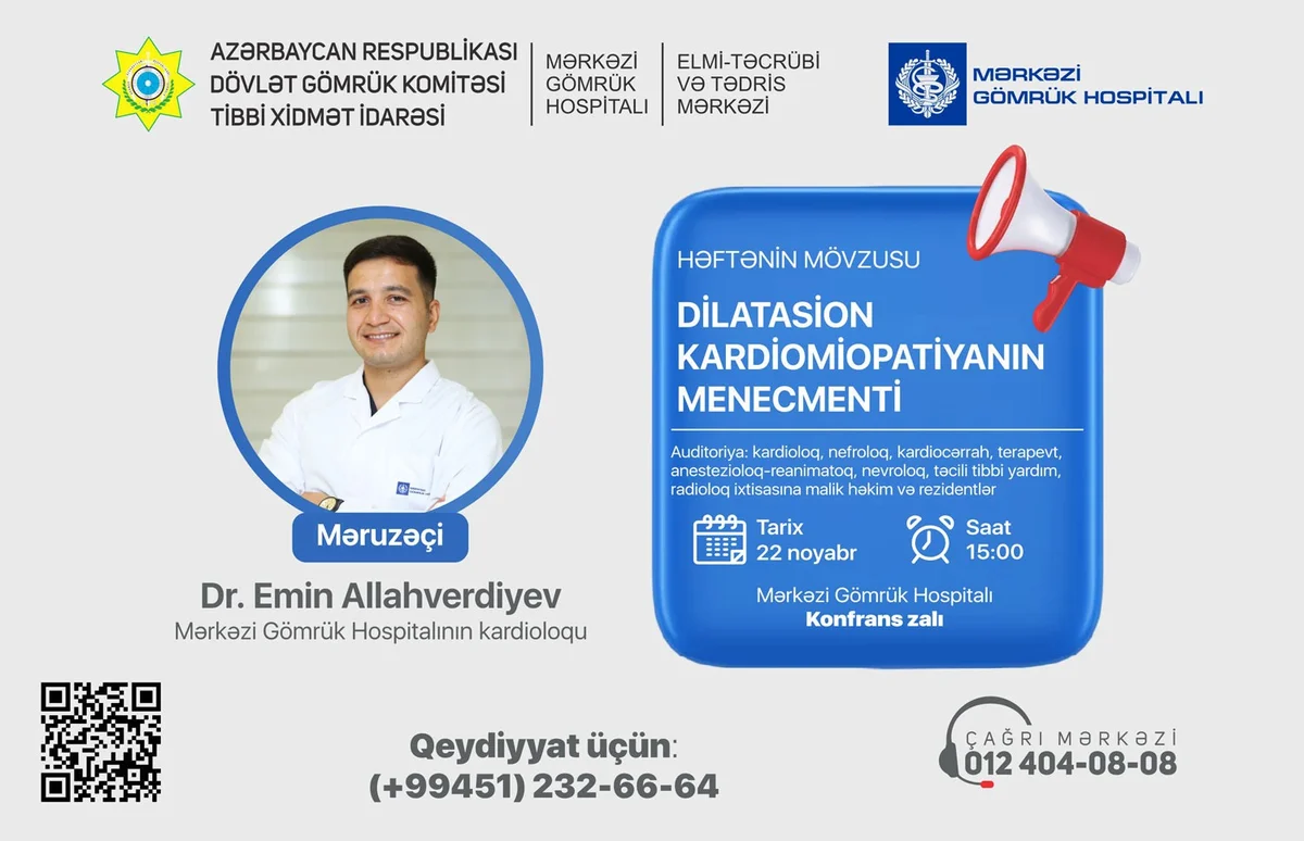 “Dilatasion kardiomiopatiyanın menecmenti”