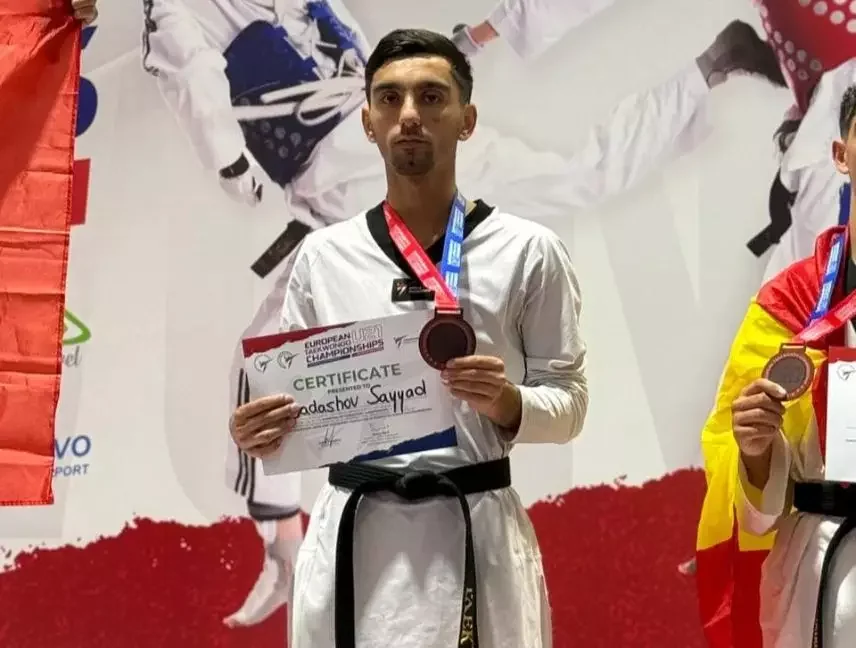 Azərbaycan taekvondoçusu Avropa Çempionatında bürünc medal qazandı