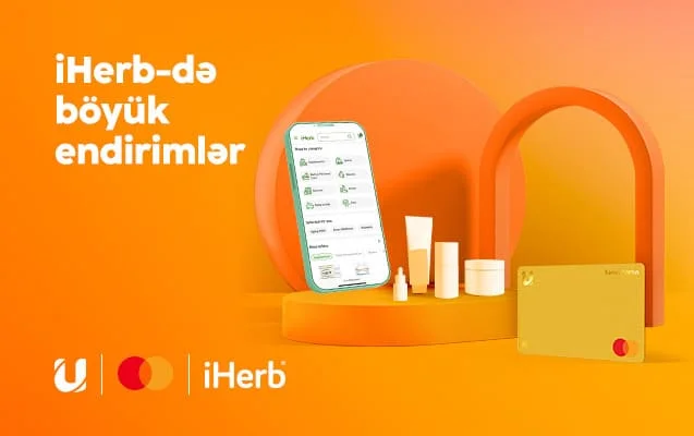 Unibank Mastercard kartınla iHerbdən 30 %lik endirim qazan!