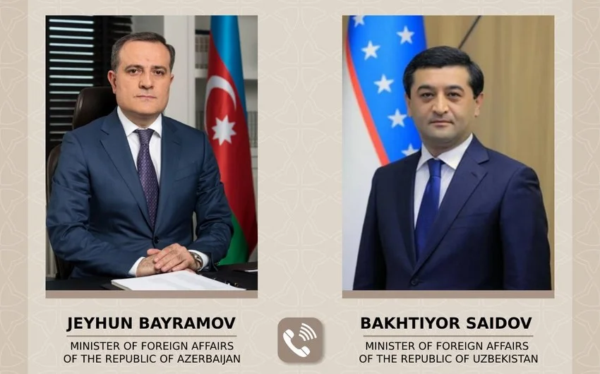 Ceyhun Bayramov özbəkistanlı həmkarını təbrik etdi Yeni Çağ Media