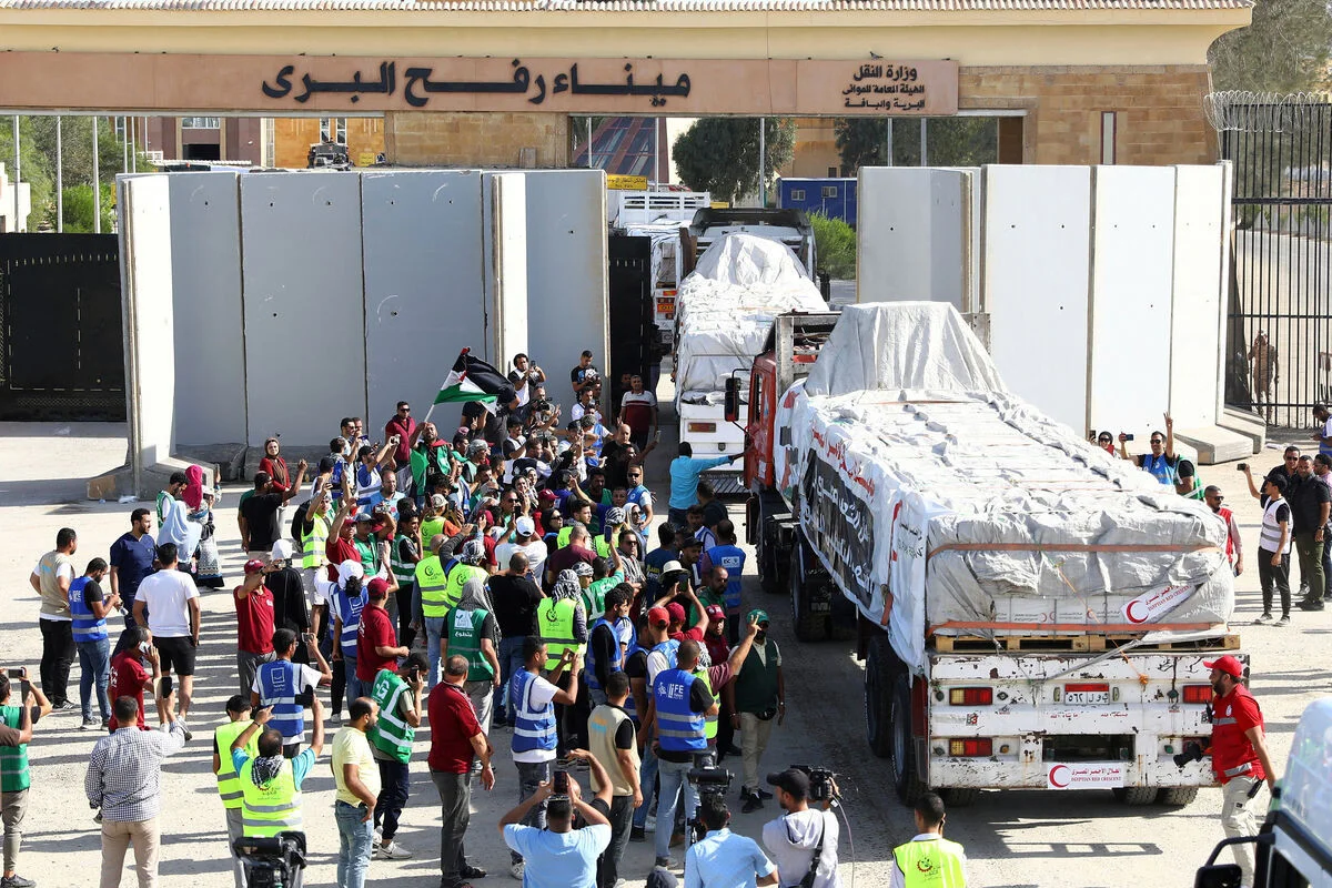 İordaniya Qəzzaya 7 ton humanitar yardım çatdırıb