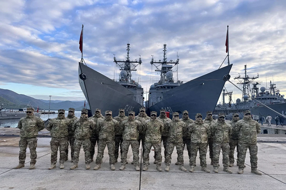 Azərbaycanla Türkiyə dəniz xüsusi təyinatlılarının birgə təlimi keçirilir FOTO