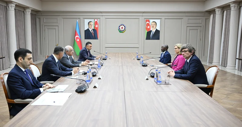 Əli Əsədov BTİ baş katibi ilə görüşüb