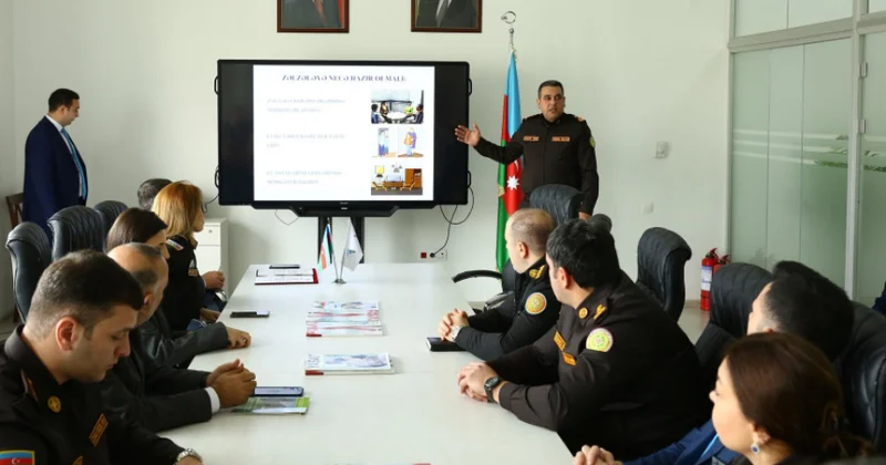 FHN in Bakı Regional Mərkəzi 6 saylı Bakı ASAN xidmət mərkəzində təlim keçirib