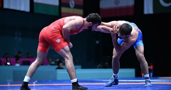 Азербайджанский борец завоевал серебро на Исламских играх в Эр Рияде