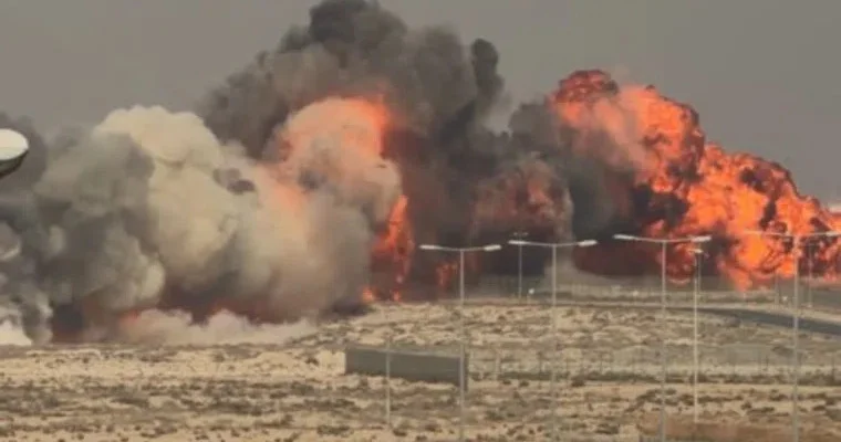 Индийский истребитель разбился на авиашоу в Дубае Minval Politika