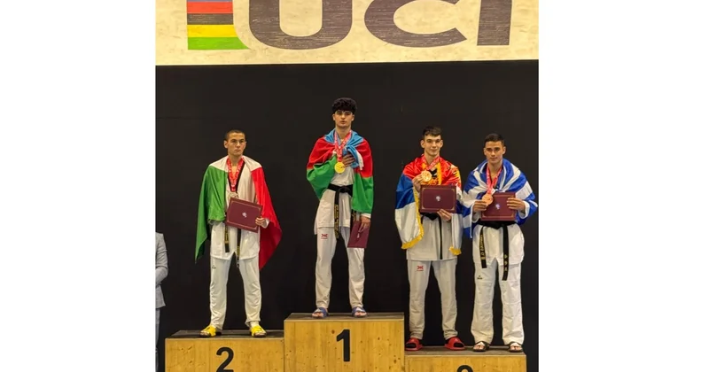 Азербайджанские тхэквондисты завоевали пять медалей на чемпионате Европы (ФОТО)