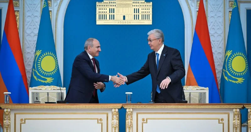 Власти Казахстана и Армении подписали 15 документов о взаимодействии