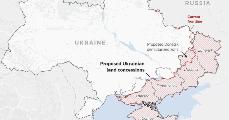 Tramp Kiyevdən bu qədər ərazini güzəştə getməyi tələb edir