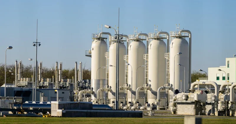 Цены на газ в Европе падают: рынок реагирует на мирный план и снижение спроса