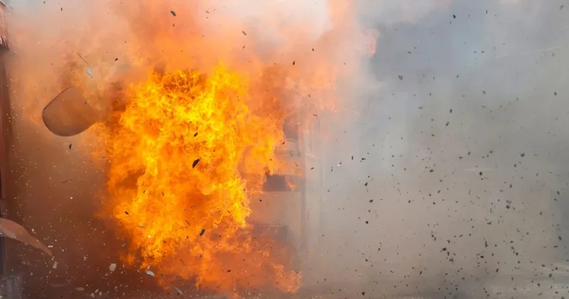 Мощный взрыв в одесском ТЦК