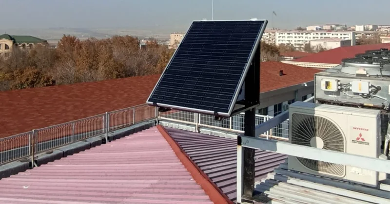 Naxçıvanda günəş panelli avtonom radiomonitorinq stansiyası istifadəyə verilib