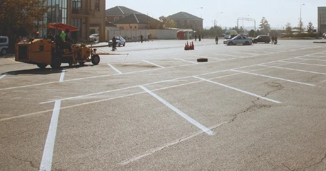 Sumqayıtın bu ərazisində yeni parklanma yerləri yaradılıb