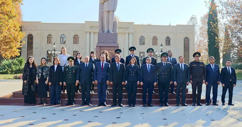 Samuxda Ədliyyə işçilərinin peşə bayramı qeyd edildi FOTO