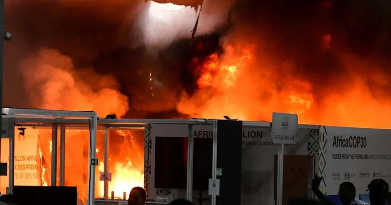 “COP30” Zirvəsində yanğın VİDEO