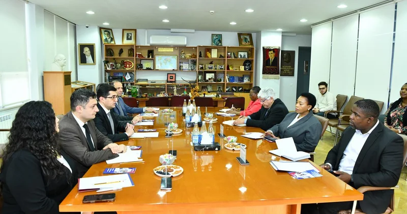 Cənubi Afrika Respublikasının Ali Təhsil və Təlim Nazirliyinin nümayəndə heyəti ADNSU da FOTO