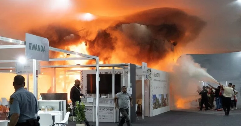COP30 məkanında yanğın baş verdi