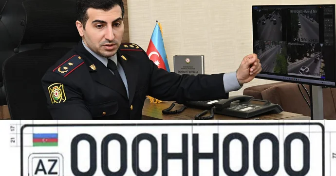 Yol polisindən 6 rəqəmli nömrələrlə bağlı RƏSMİ AÇIQLAMA