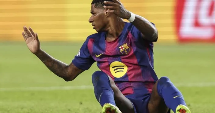 Raşford Barselona nın məşqinə gəlmədi