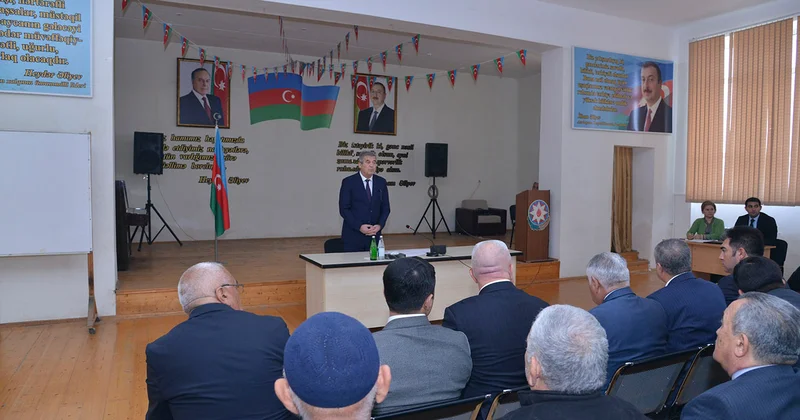 Süleyman Mikayılov növbəti səyyar görüşü keçirdi Fotolar