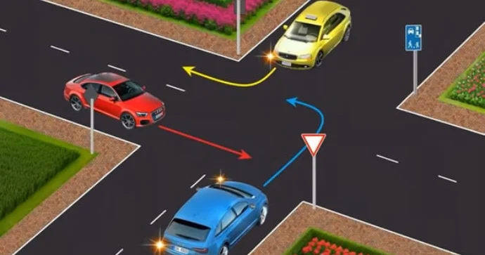 Sürücülər hansı ardıcıllıqla hərəkət etməlidir? DOĞRU CAVAB