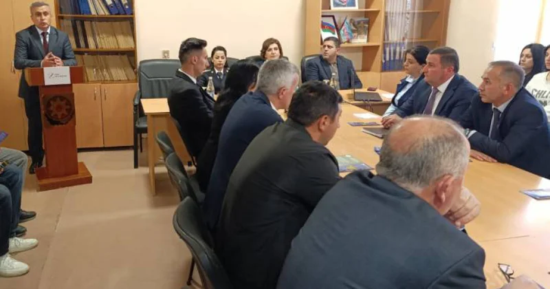 Oğuzda narkomaniya ilə bağlı tədbir keçirilib