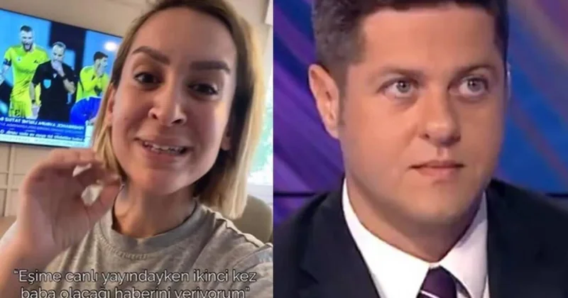 Tanınmış aparıcı canlı efirdə ata olacağını öyrəndi reaksiyası gündəm oldu VİDEO