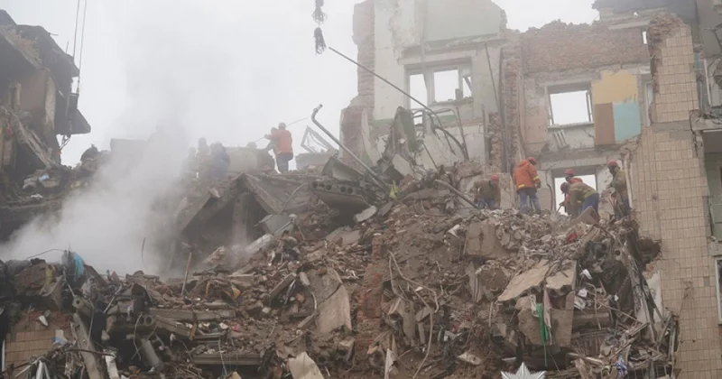 Rusiya Hərbi Hava Qüvvələrinin Ternopola raket zərbəsi nəticəsində qurbanların sayı artıb