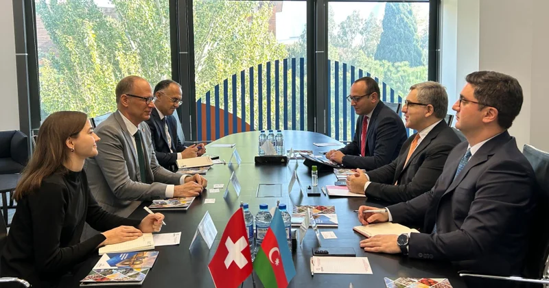 İşğaldan azad olunmuş ərazilərə İsveçrə investisiyalarının cəlb olunması imkanları müzakirə edilib