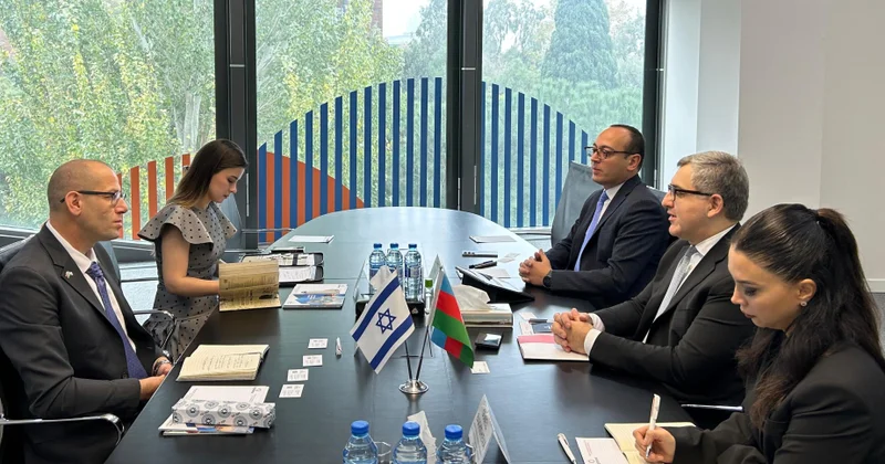 İsraillə iqtisadi əlaqələrin gücləndirilməsi və əməkdaşlıq perspektivləri müzakirə edilib