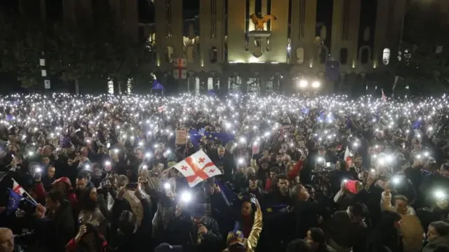 В Тбилиси снова митинг